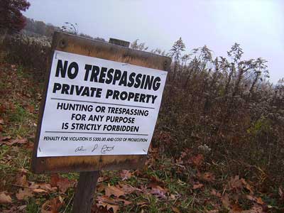 Can I Trespass On My Own Land?
