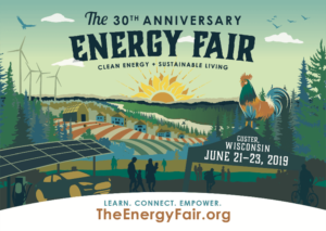 MREA's Energy Fair postcard