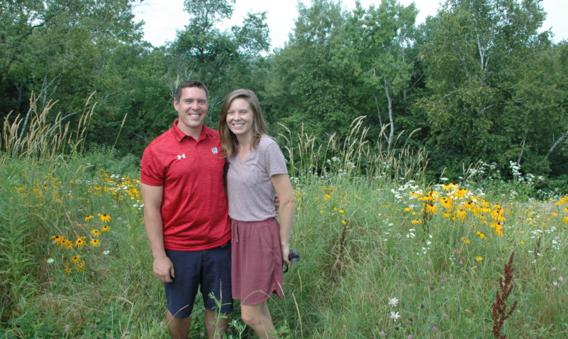 Badgers Defensive Coach Plays Offense on Woods Badgers Defensive Coach Plays Offense on Woods