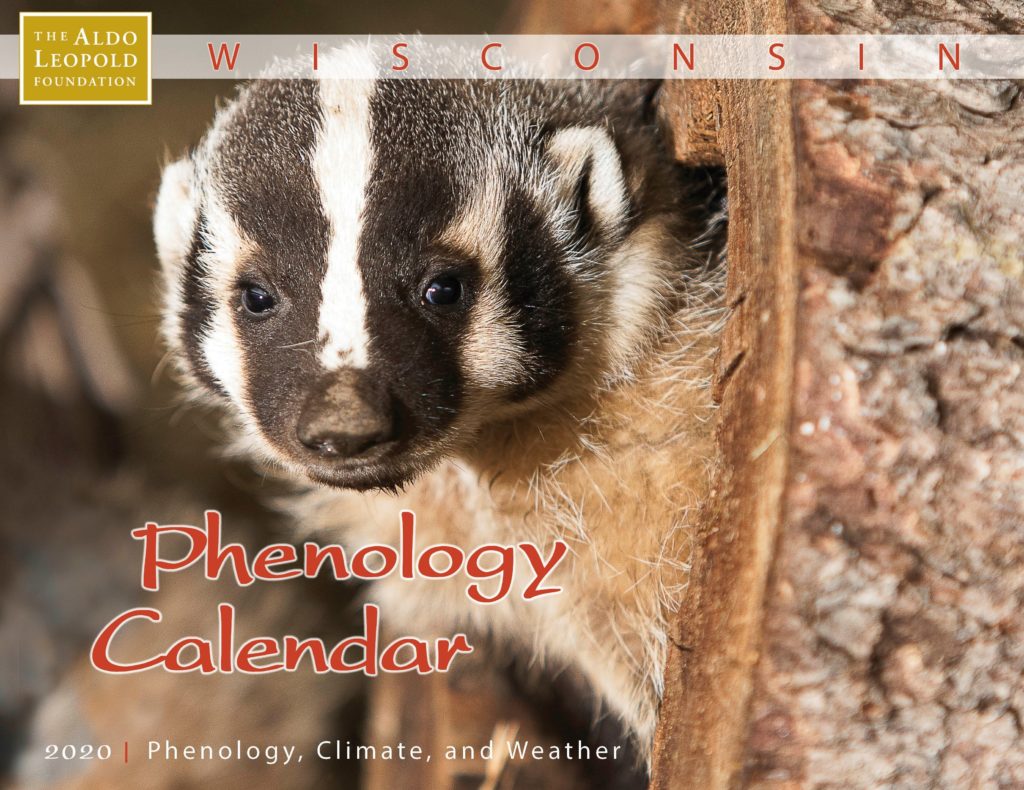 Phenology Calendar cover 20202