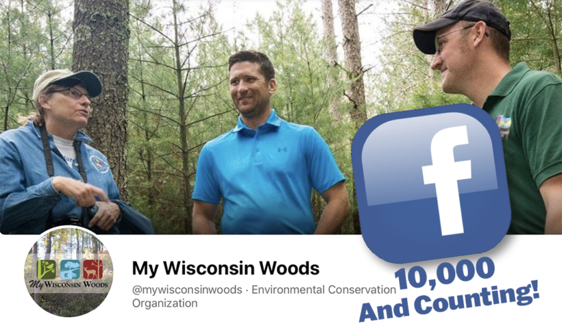 My Wisconsin Woods Facebook @ 10,000 Followers!